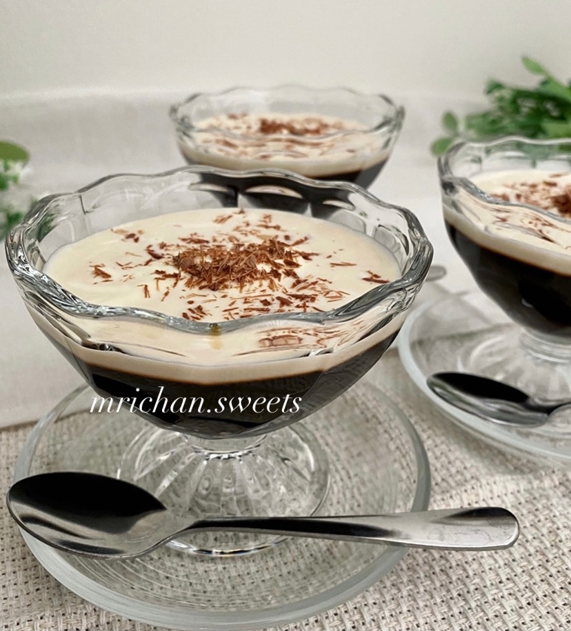 コーヒーゼリーミルクの代わりTikTok