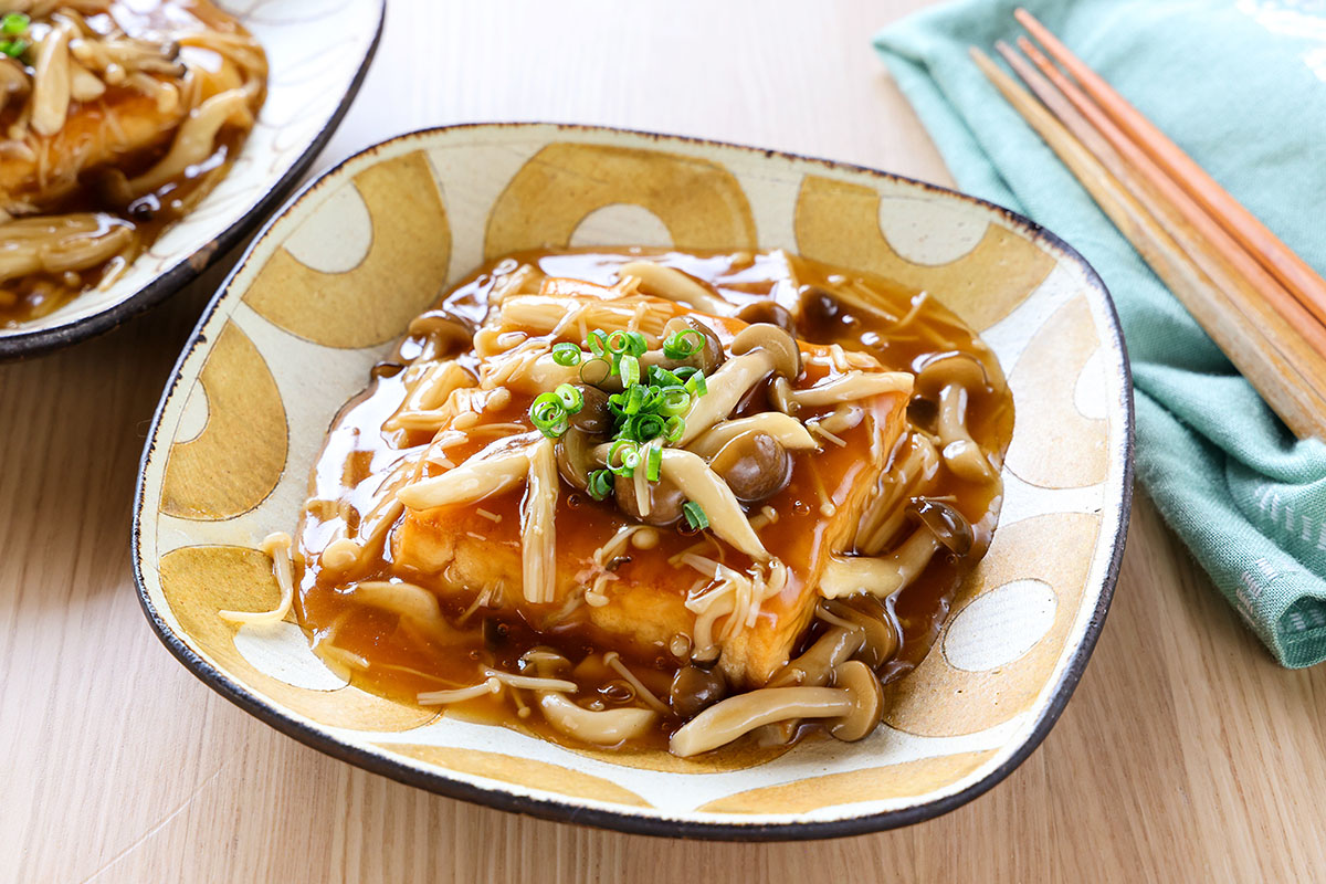 厚揚げの照り焼き