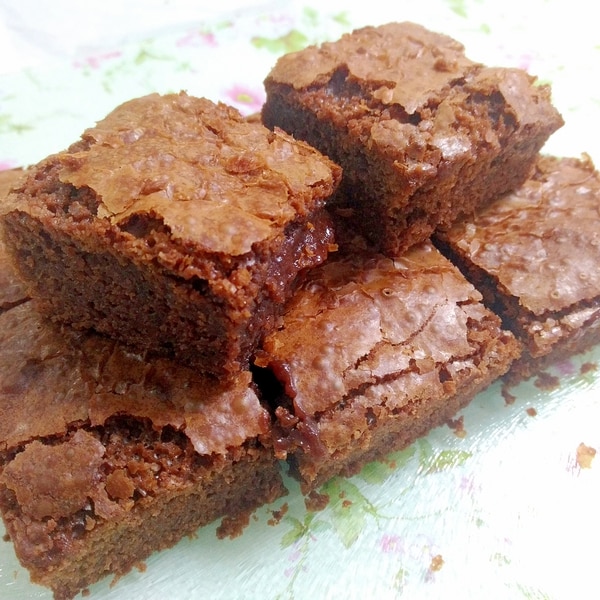 板チョコで簡単！しっとり濃厚ブラウニー ホットケーキミックスで混ぜて焼くだけ田中ケンのプロが作る簡単レシピ集と料理の作り方～ケンズキッチン