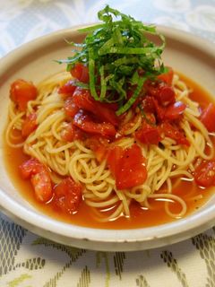 基本からアレンジまで！思わずつくりたくなる「トマト缶 大葉 パスタ」のレシピ集クックパッド