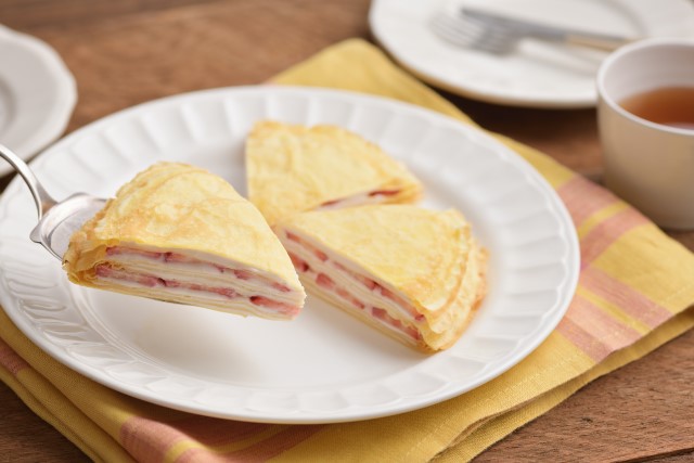 憧れのデザート♪フルーツミルクレープを作ってみました♪ - SnapDish Food Camera