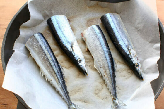 さんまの焼き方 フライパン編山内鮮魚店の海鮮レシピ