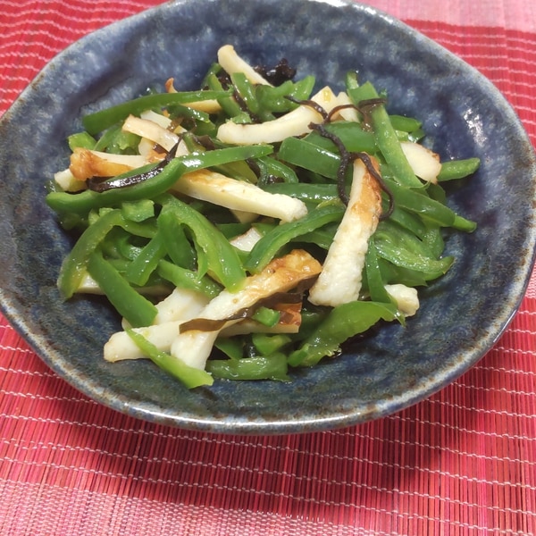 切って混ぜるだけで驚くほど旨い😋, 「塩昆布ちくわピーマン」,2人前 , ・ピーマン4個 120g , ・ちくわ2本, ・塩昆布 10g, ・米油小さじ1,サラダ油でもOK , ・いりごま小さじ2, ・塩少々, ＿＿＿＿＿＿＿＿＿＿＿＿＿＿＿＿,📹YouTubeレシピ動画配信中📹, ￣￣￣￣￣￣￣￣￣￣￣￣￣￣￣￣, 細かい作り方やポイントは,