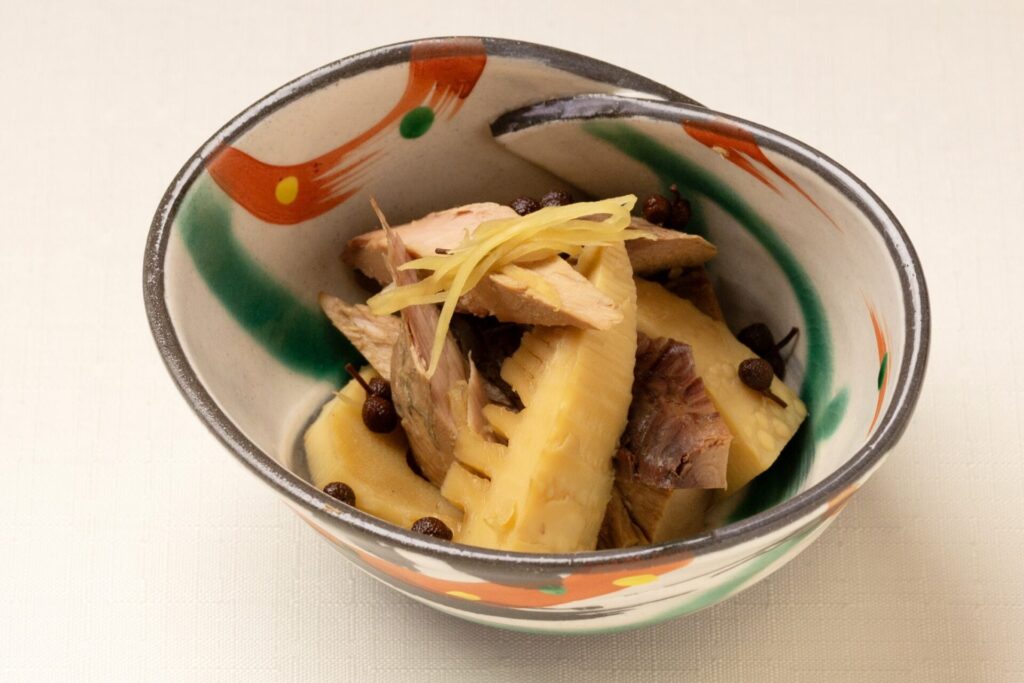 ふきとなまり節の甘辛煮