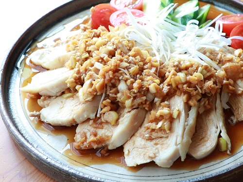 濃厚ピリ辛ごまだれのよだれ鶏