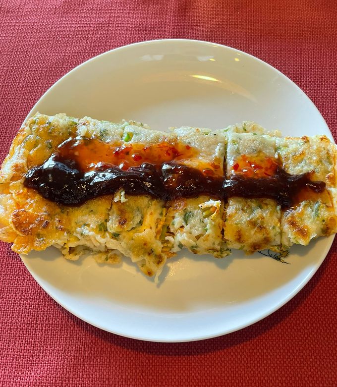 桜えびとチーズの蛋餅 ダンピン