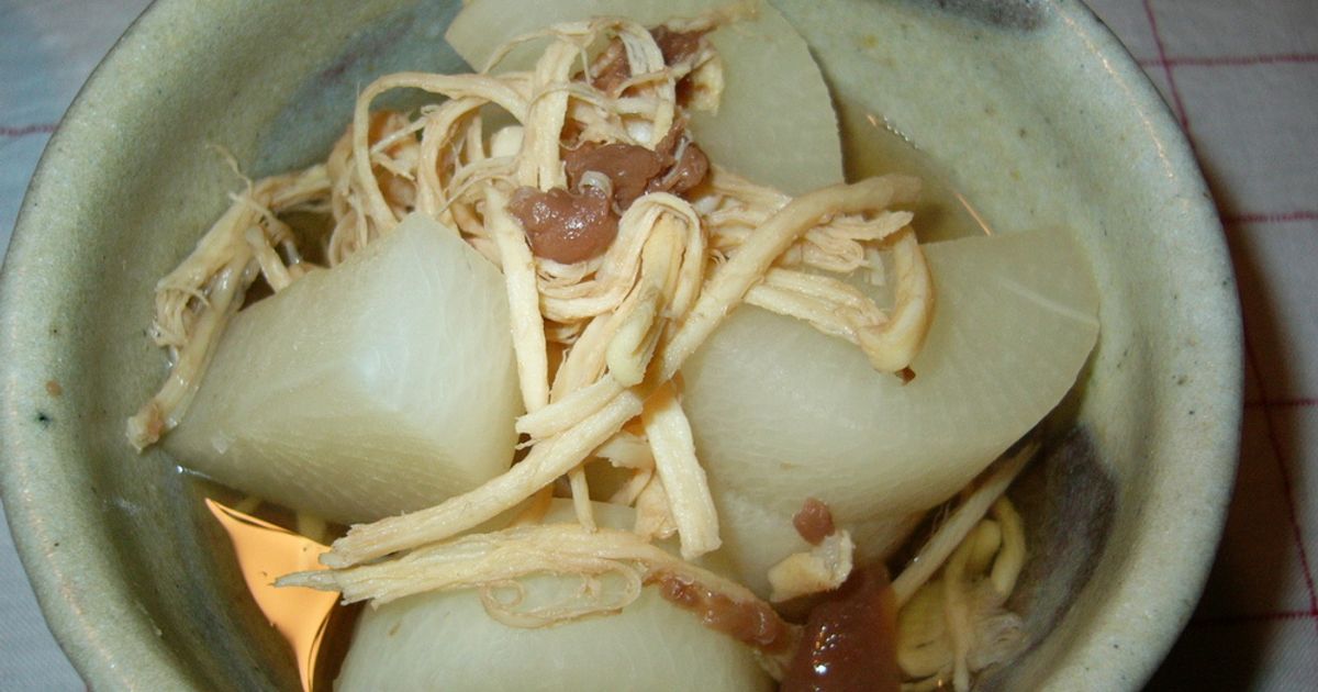 イカ大根を美味しく炊くコツとプロの作り方 下処理～煮付