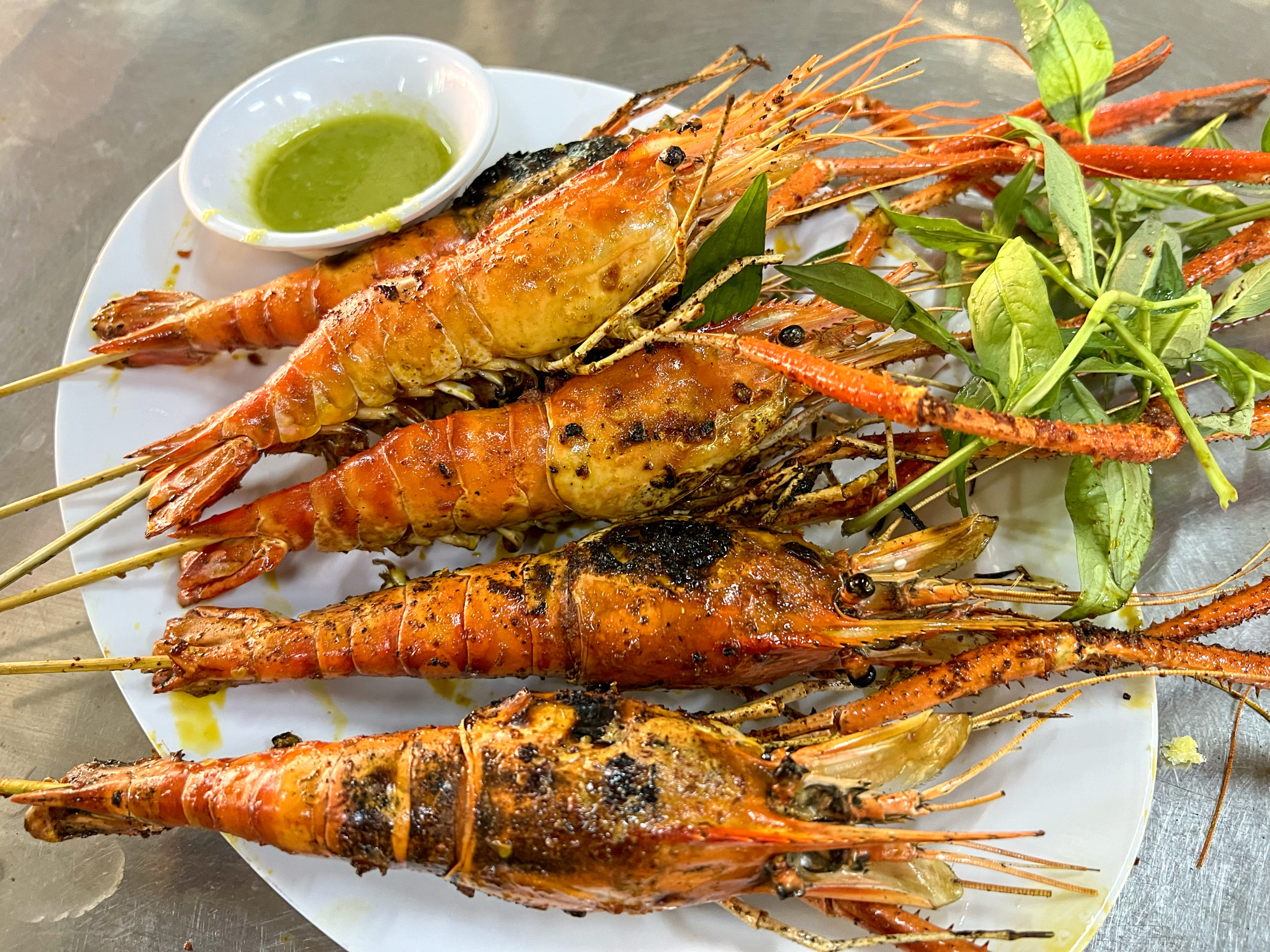 えびと帆立てのガーリック風味バーベキューレシピエスビー食品株式会社