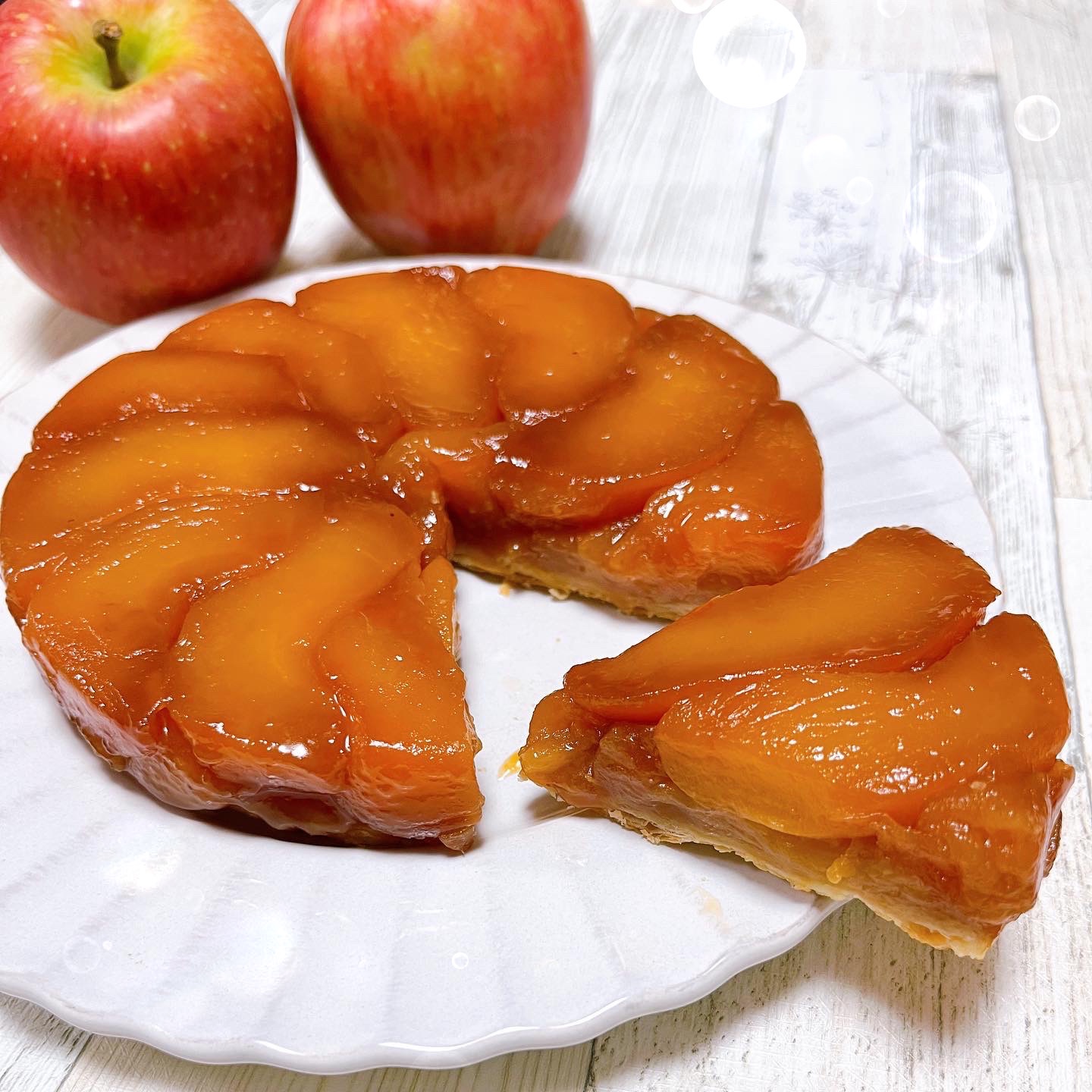 紅玉のタルトタタン風