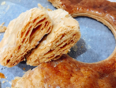 オシャレに変身♪ 冷凍ハンバーグミートパイ