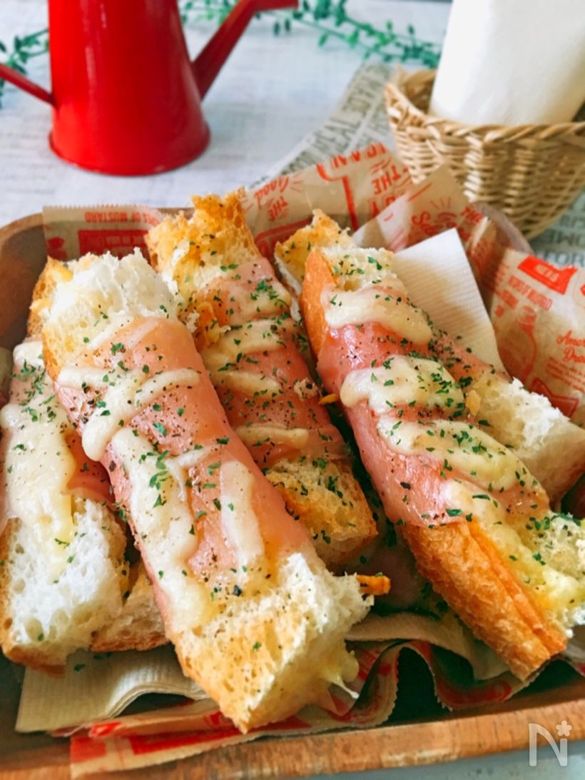 おしゃれで満足感も 朝食にぴったり♪バゲットの簡単レシピ13選の人気レシピ・作り方デリッシュキッチン