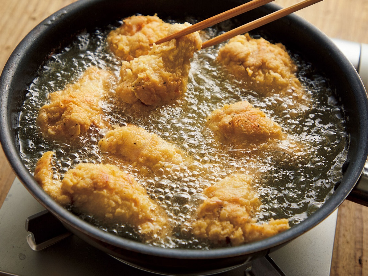 韓国フライドチキン 0145 作り方！バリバリ衣の作り方 ザクザク食感 프라이드치킨