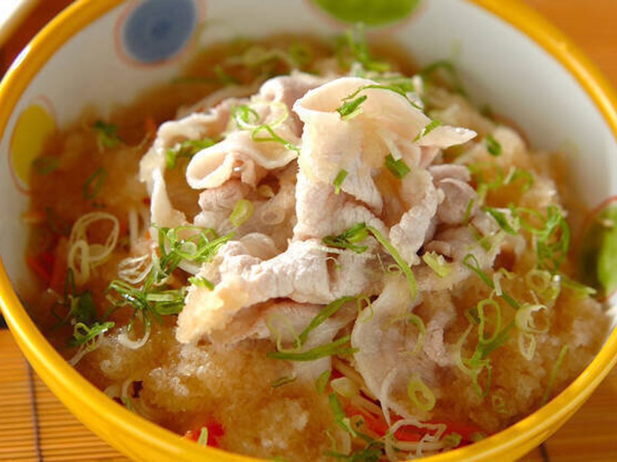 梅だれ豚しゃぶサラダ