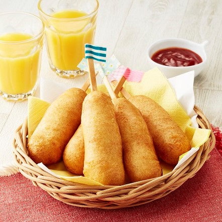 揚げないアメリカンドッグアメリカンドッグ えいぽんSnapdish スナップディッシュID:avWWma