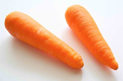 丸ゆでにんじんのホットサラダ