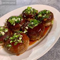 やみつきおつまみ！ しいたけの卵炒め