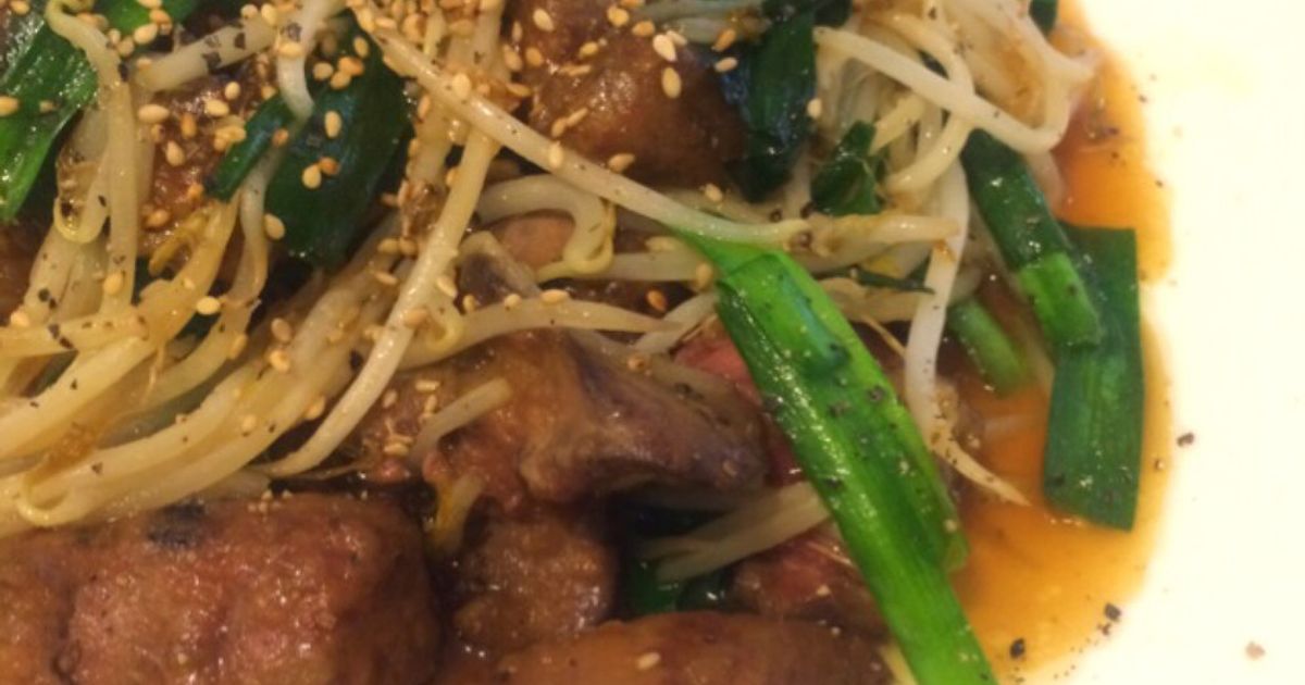 簡単！本格☆レバニラ炒め 下処理～牛乳不要