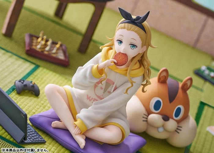 リコリコ」クルミの日常がフィギュア化♪ 最強ハッカー“ウォールナット”のリラックス姿がかわいいアニメ！アニメ