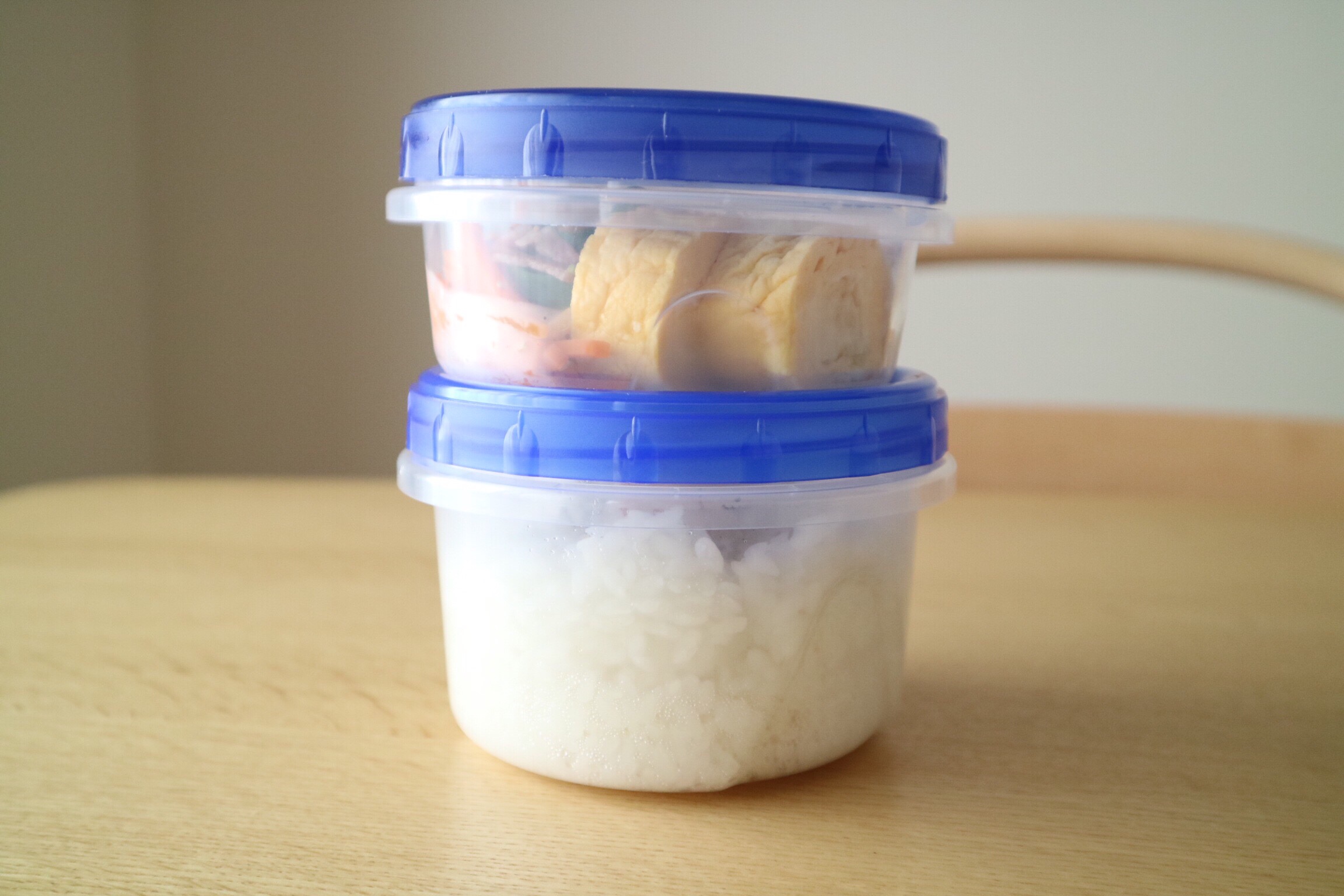 わっぱもいいけど 弁当箱はわっぱ最強、という風潮ですが ジップロックもね- もんログ