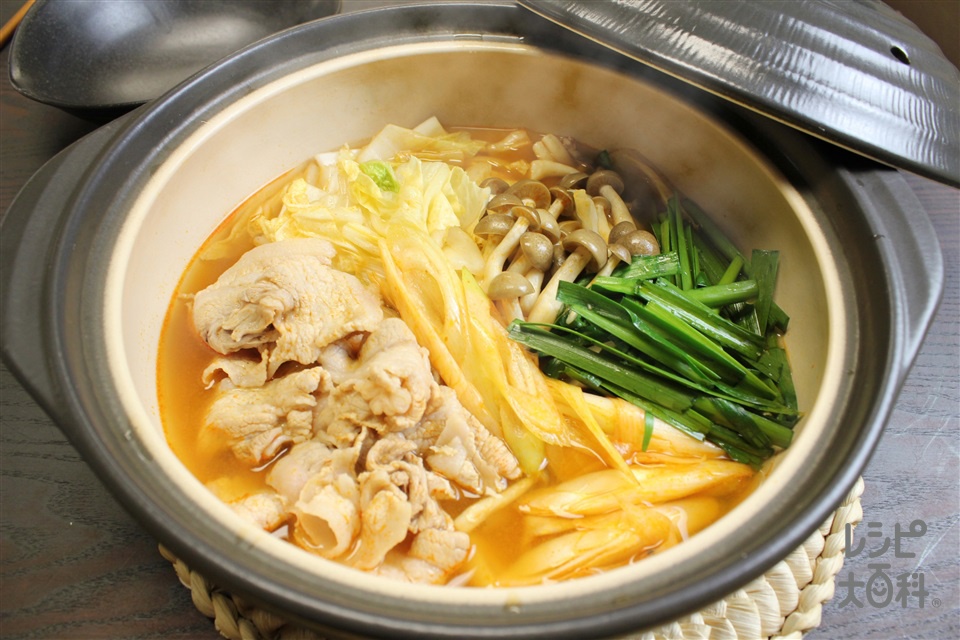 リピ確定 キャベツたっぷりこくうま「キムチ鍋」のレシピ