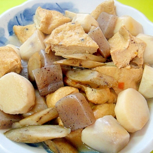 基本からアレンジまで！思わずつくりたくなる「こんにゃく 厚揚げ ごぼう 鶏肉」のレシピ集クックパッド