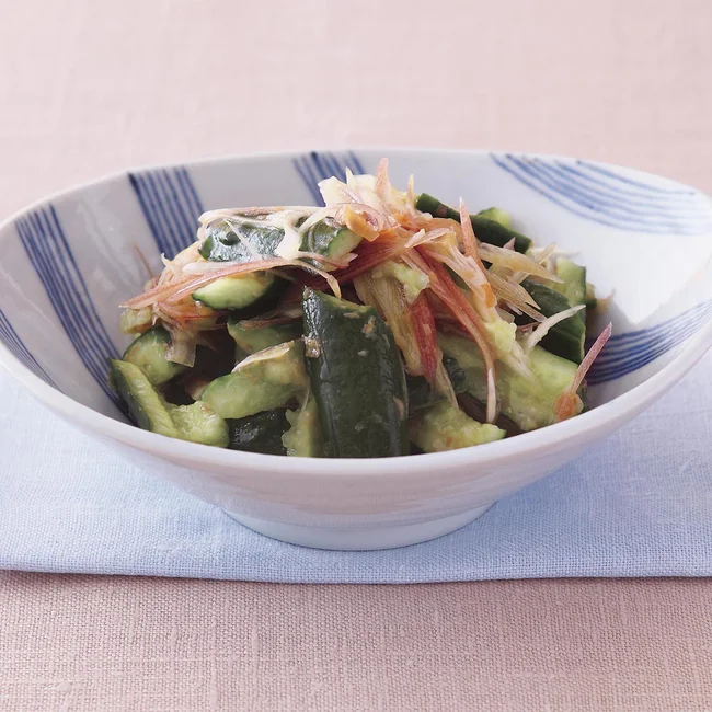 野菜ひとつ きゅうりの梅おかか漬け