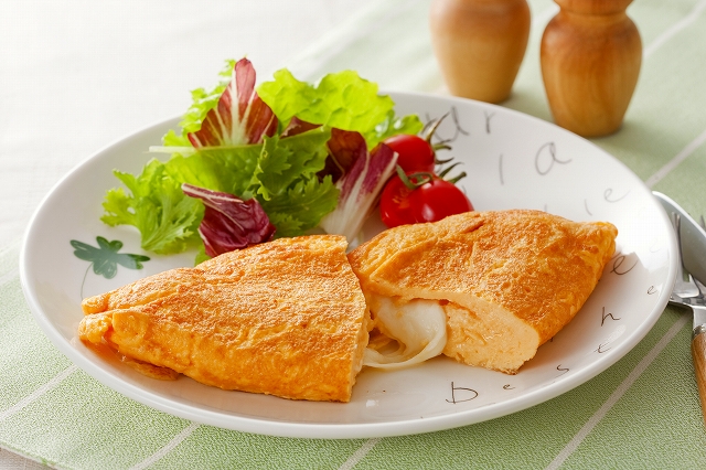 カッテージチーズのふわふわオムレツ協同乳業株式会社 メイトー・農協シリーズ