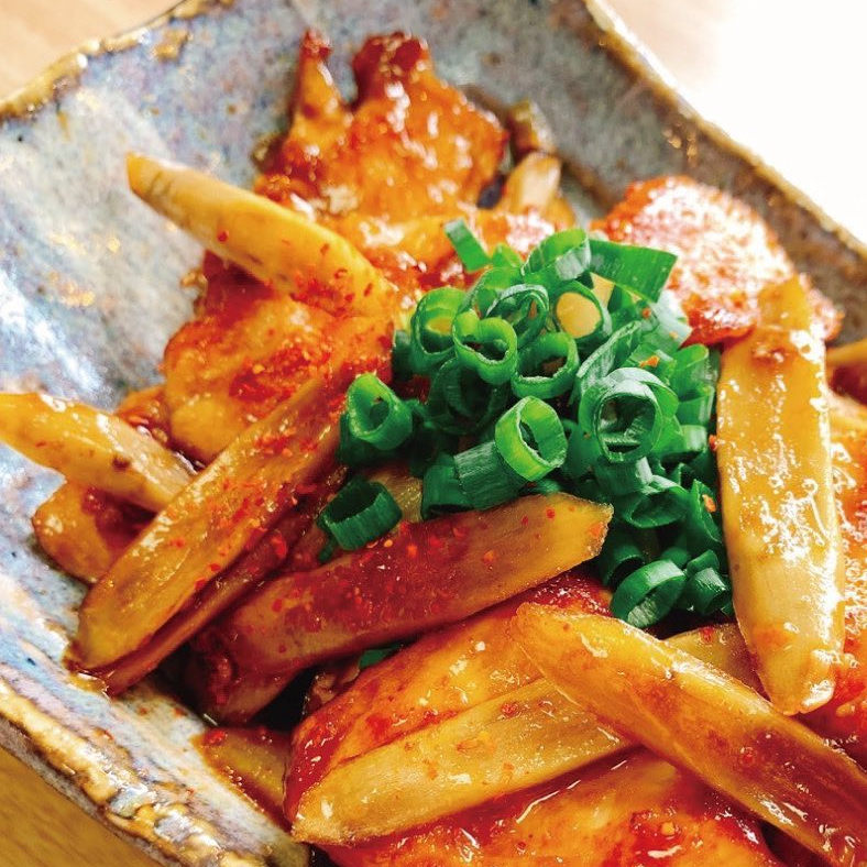 ごぼうと鶏の甘酢炒め - MOAI's KITCHENMOAI's KITCHEN