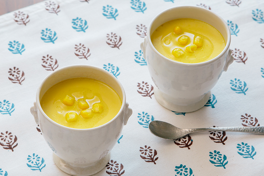 濃厚コーンクリーム茶碗蒸し