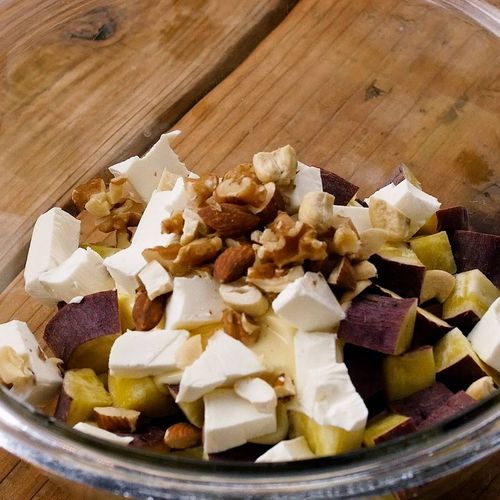 さつまいも」がまるでデパ地下の味 ！クリームチーズは不要。簡単「さつまいものデリ風サラダ」