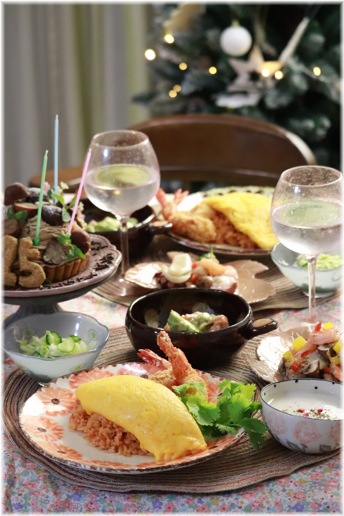 母の日料理かんたん華やか大人数鍋「ブーケ鍋」