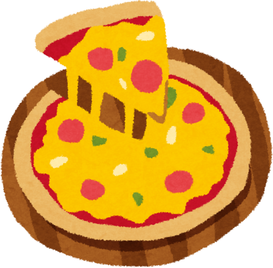 ピザのメニューの無料便箋テンプレート 3785 - デザインAC