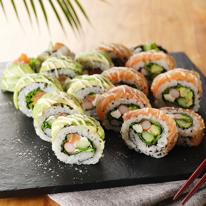 カリフォルニアロールの巻き方DoCook銀座料理教室