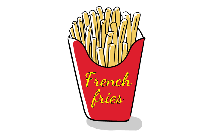 銀紙に包まれたスイートポテトの無料 フリー イラストかわいい手描きの無料素材「てがきっず」保育園・小学校・介護施設にぴったりのフリー素材イラスト