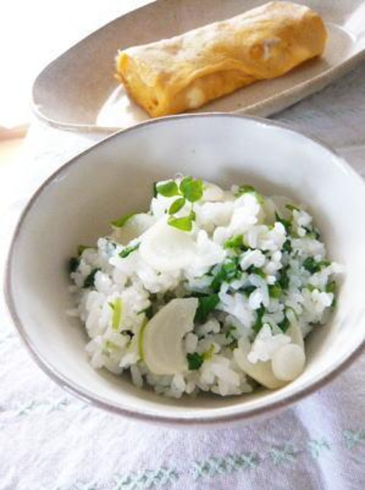 七草とベーコンのチーズリゾットぐっち夫婦のオフィシャルレシピサイト -レシピブック オンライン