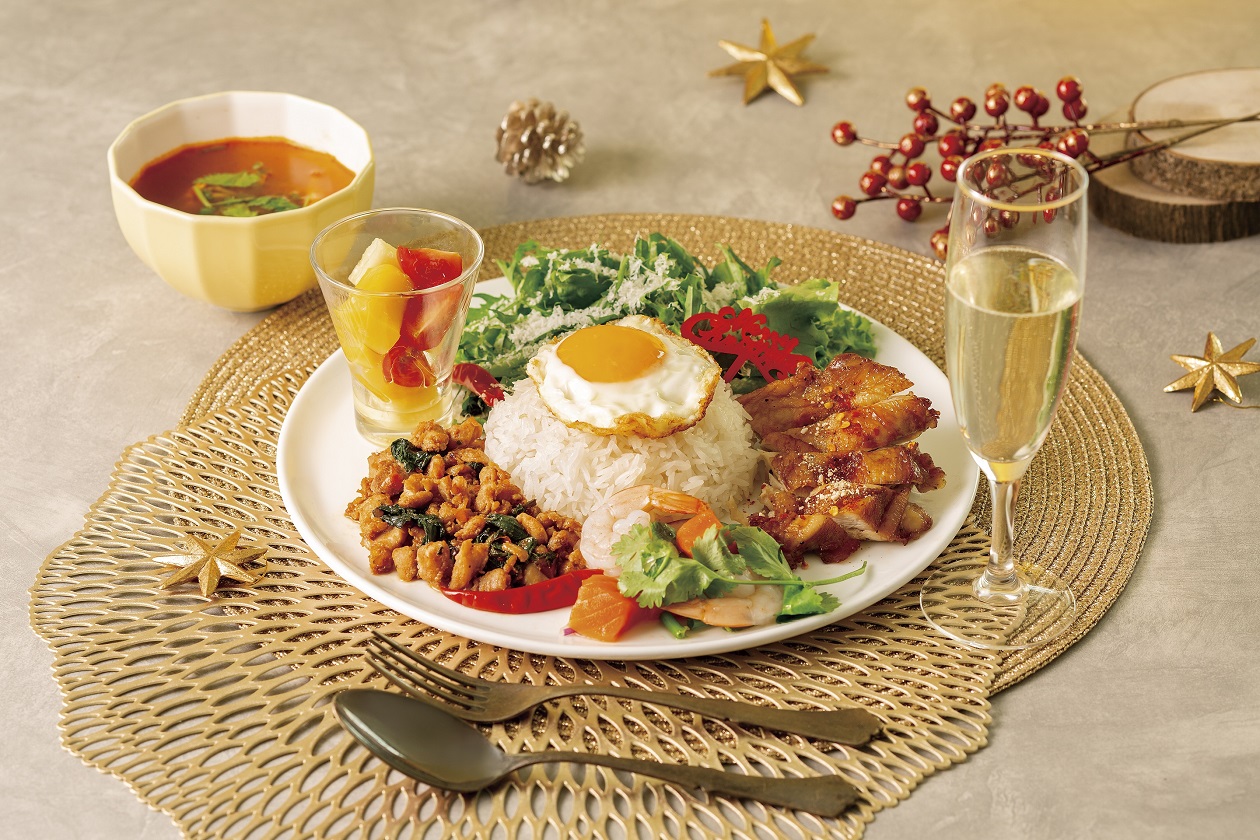 キャラ弁まにあ クリスマスワンプレートランチ♪トナカイ＆サンタ♪☆昭島大勝軒「チャーシューワン タンメン小盛＋ネギ＋玉子」♪美味しい～～＾＾ライスも頼めばよかった～ レシピ・作り方