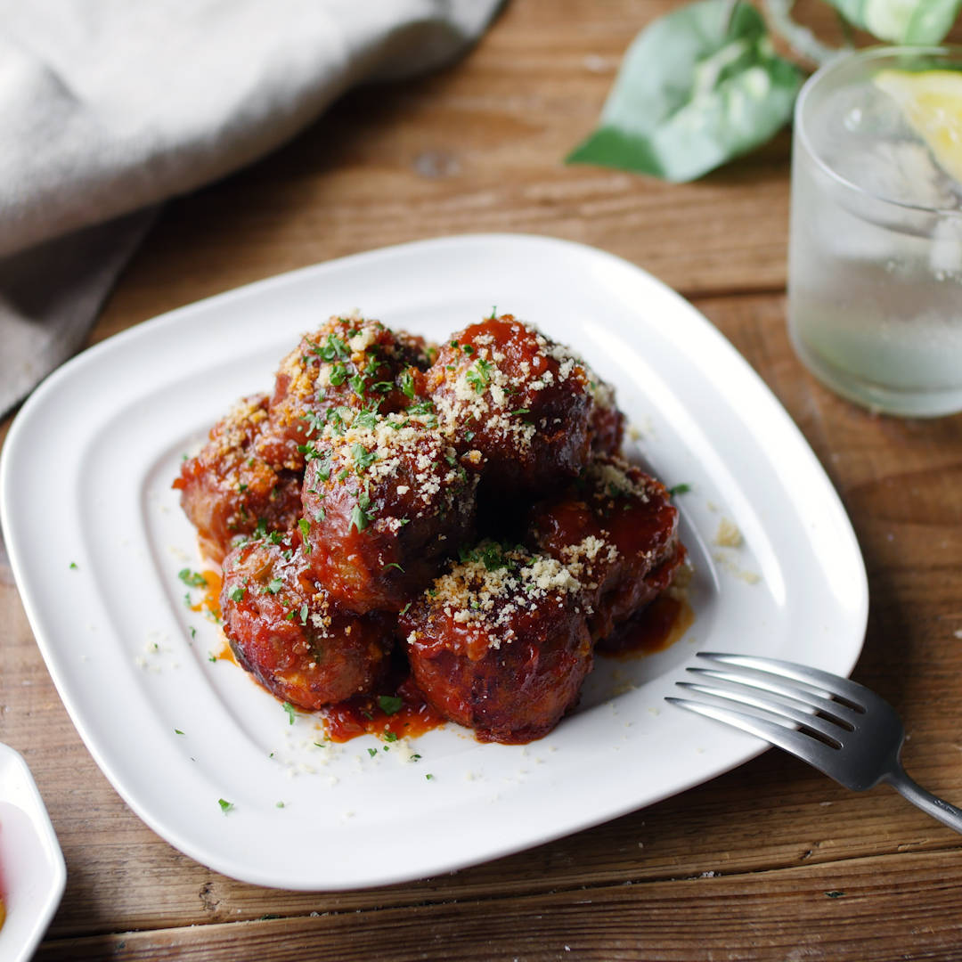 常備菜に スウェーデン風ミートボール