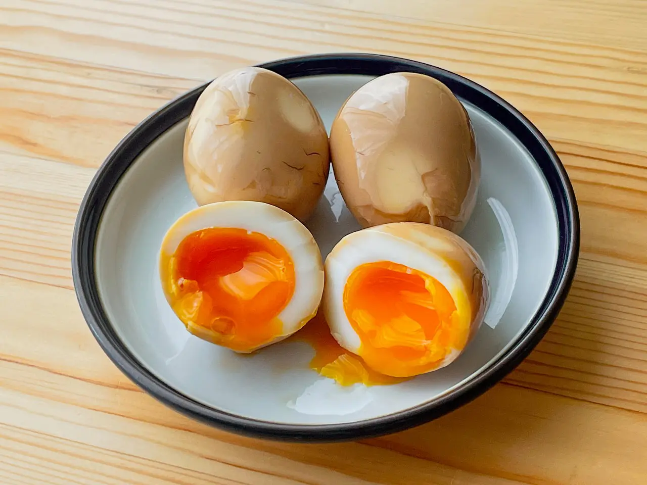 火不使用！浸け置きで簡単☆しっかり味の煮卵 レシピ・作り方 by ヨギーニ - 楽天レシピ