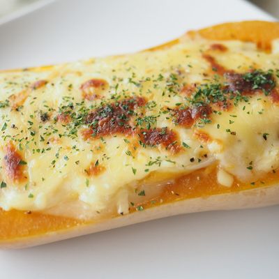 バターナッツかぼちゃグラタンのレシピ いもくりかぼちゃ今日、何作った？オレンジページnet