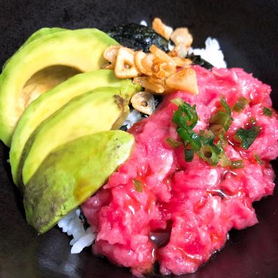 にんにく香る ネギトロ丼