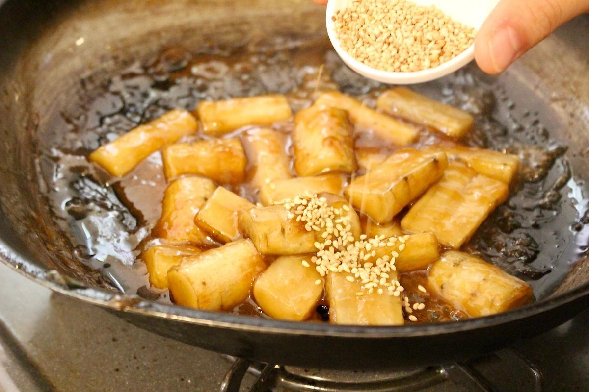 やみつき★ごぼうと人参の甘酢炒め