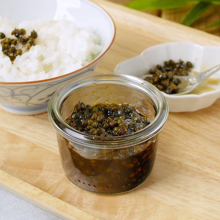 常備菜 山椒 実山椒 の胡麻味噌佃煮