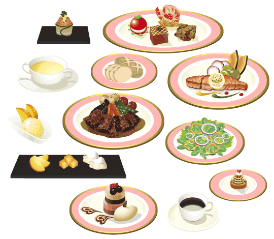 アミューズ盛り合わせ 副菜