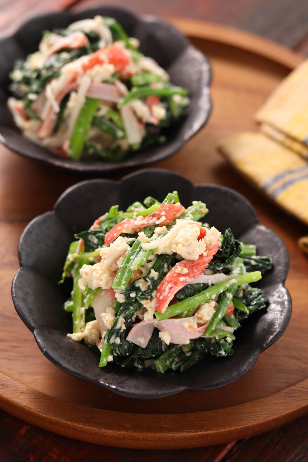 「ほうれん草のごま和え」レシピ 栗原はるみさん