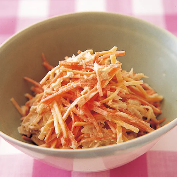 パパッと簡単！「にんじん」だけで作る副菜5選 : 作り置きおかずレシピとお弁当〜心と身体にやさしい料理を〜「鈴木美鈴オフィシャルブログ」Powered by ライブドアブログ