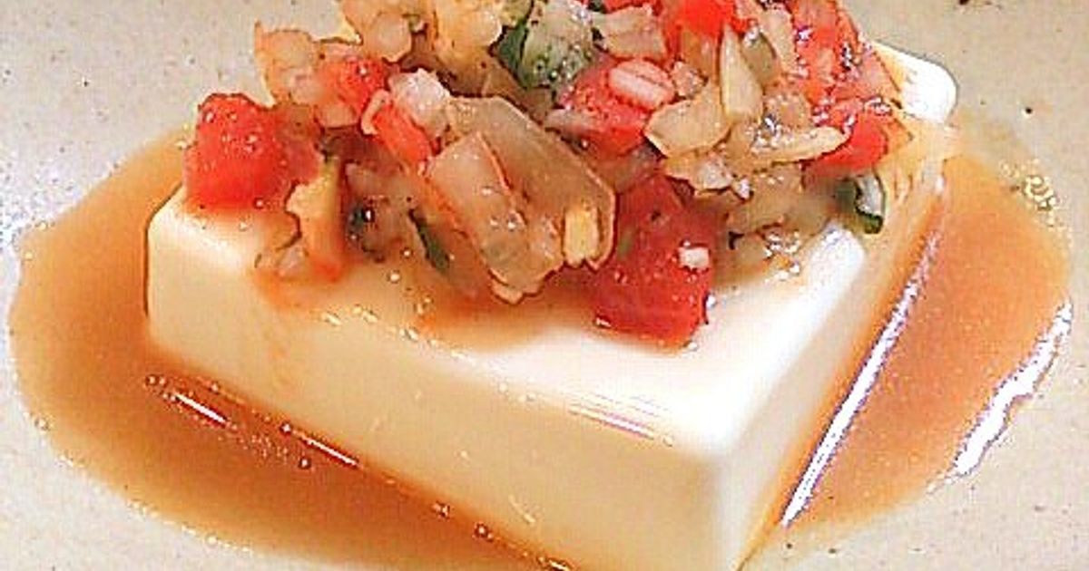 オリーブオイルかけてみた225 たっぷりトマトとカシューナッツのご馳走冷奴 – オリーブオイルマスターソムリエ 内山 明子