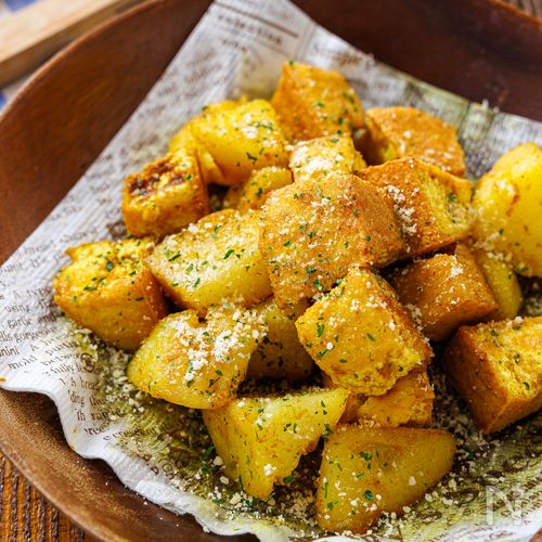 秋野菜たっぷり♪ 厚揚げとじゃがいもの煮物