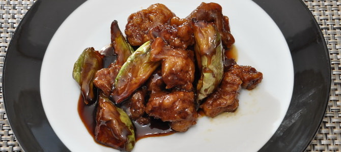 ワンパン10分！ 上州麦豚と群馬県なすの酢豚風炒め 群馬県コラボPR第一弾🎉 @yatsumiiiii0108←その他の時短レシピはこちらから！@gunma_quality_official←群馬県農政部のイベント投稿はこちらから！ ＼レシピ紹介💁‍♀️🍳この度群馬県とコラボさせていただくこと