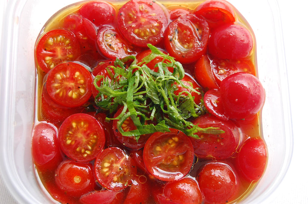 トマト・ミニトマトの皮むき