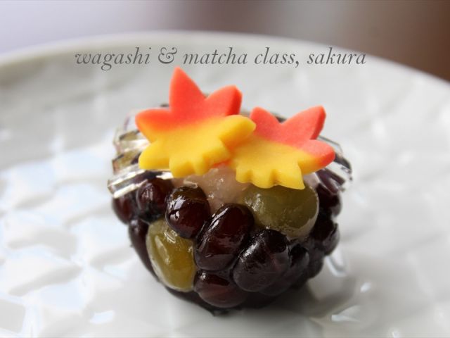 練り切り 生菓子「栗、柿」の作り方秋の味覚ver How to make Japanese sweets Nerikiri Chestnut andpersimmon ＃３１